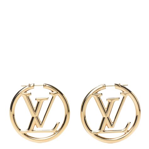 louis vuitton louise hoop earrings|louis vuitton hoop earrings dupe.